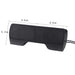 Mini Laptop Clip On USB Stereo Speakers - Indigo-Temple