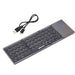 Folding Bluetooth  Keyboard With Touch pad - Indigo-Temple