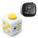 Designer Fidget Cube + Case - Indigo-Temple