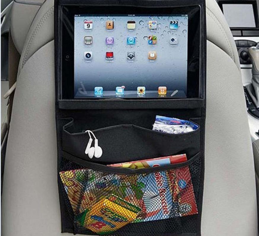Back Seat Organizer for iPad - Indigo-Temple