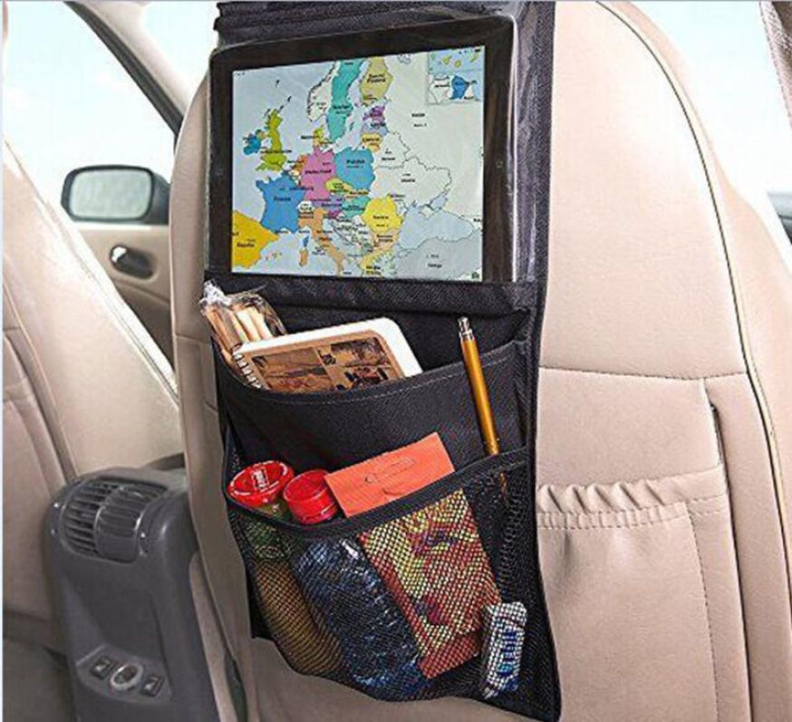 Back Seat Organizer for iPad - Indigo-Temple