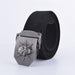 Skull Tactical Buckle Belt - Indigo-Temple