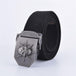 Skull Tactical Buckle Belt - Indigo-Temple