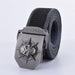 Skull Tactical Buckle Belt - Indigo-Temple