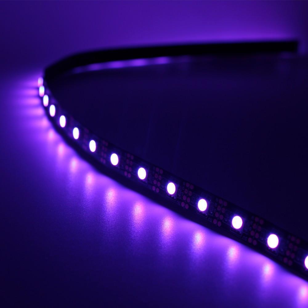 USB Powered TV BackLight LED Strip + Remote - Indigo-Temple