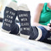 Funny Creative Unisex Socks (Wine/Beer/Coffee) - Indigo-Temple