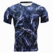Camouflage Breathable Tactical T-Shirt - Indigo-Temple
