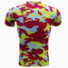 Camouflage Breathable Tactical T-Shirt - Indigo-Temple