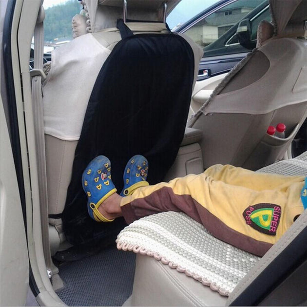 Children Kick Mat - Car Back Seat  Protector (2 PCS) - Indigo-Temple