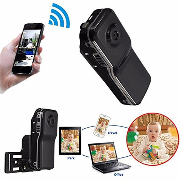 WiFi Mini SPY Camera - Indigo-Temple