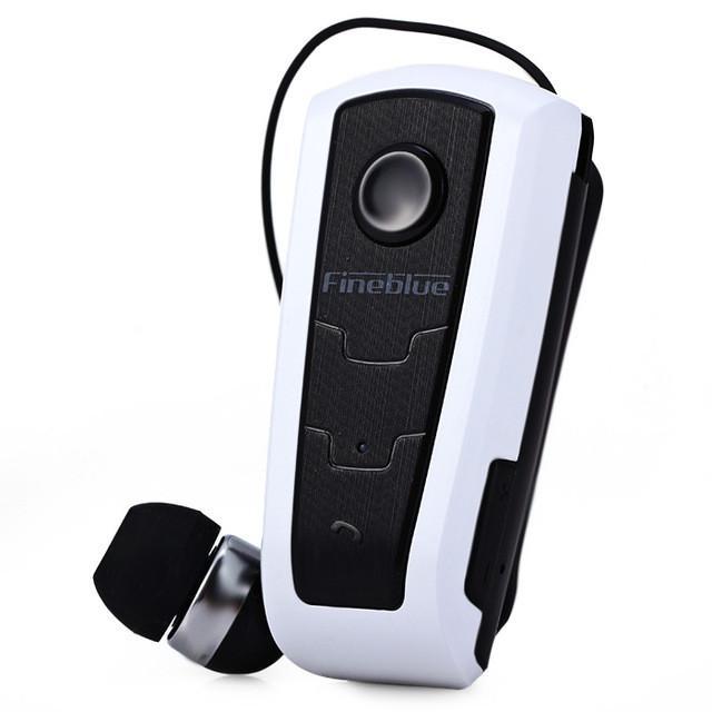 CLIP-ON VIBRATING B.T EARPHONE - Indigo-Temple