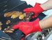 Heat Resistant Silicone BBQ Glove - Indigo-Temple