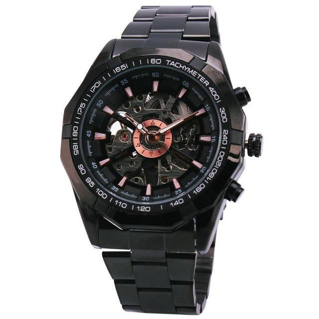 Skeleton - Mechanical  Watch - Indigo-Temple