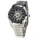 Skeleton - Mechanical  Watch - Indigo-Temple