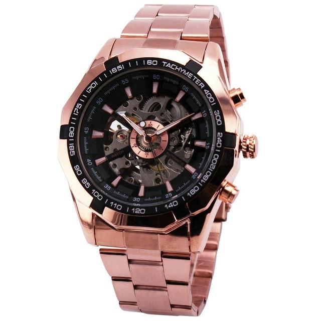 Skeleton - Mechanical  Watch - Indigo-Temple