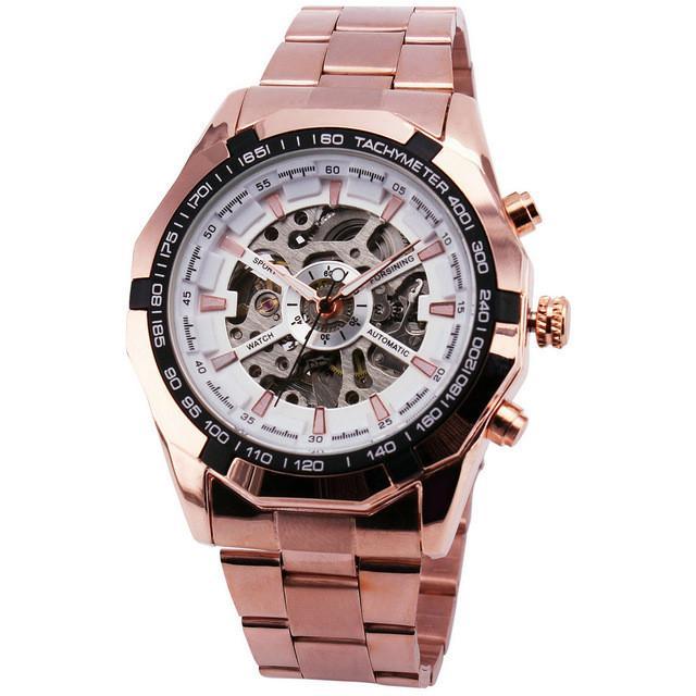 Skeleton - Mechanical  Watch - Indigo-Temple