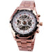 Skeleton - Mechanical  Watch - Indigo-Temple