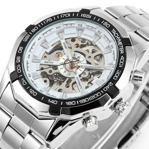 Skeleton - Mechanical  Watch - Indigo-Temple