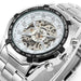 Skeleton - Mechanical  Watch - Indigo-Temple