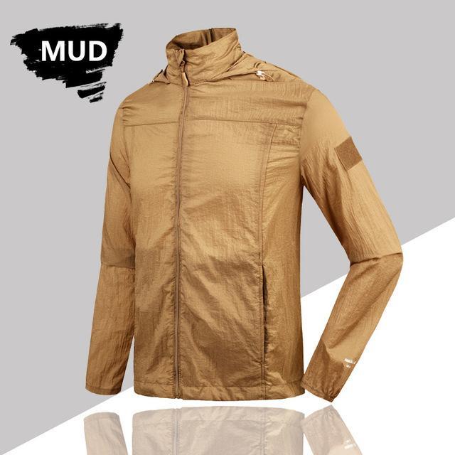 Tactical Camouflage Ultra Light Jacket - Indigo-Temple