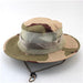 Camouflage Jungle Tactical Mesh Hats - Indigo-Temple