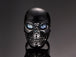 Stainless steel skull ring - Black\Gold - Indigo-Temple