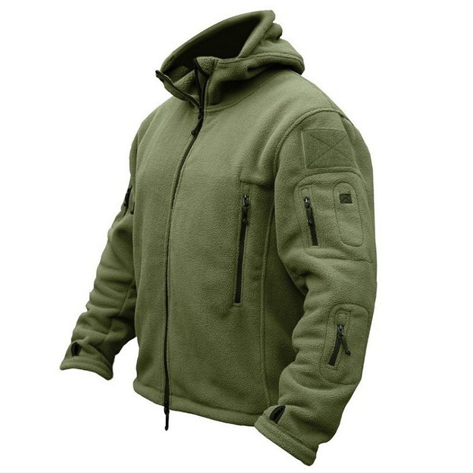 TACTICAL FLEECE JACKET (4 COLORS) - Indigo-Temple
