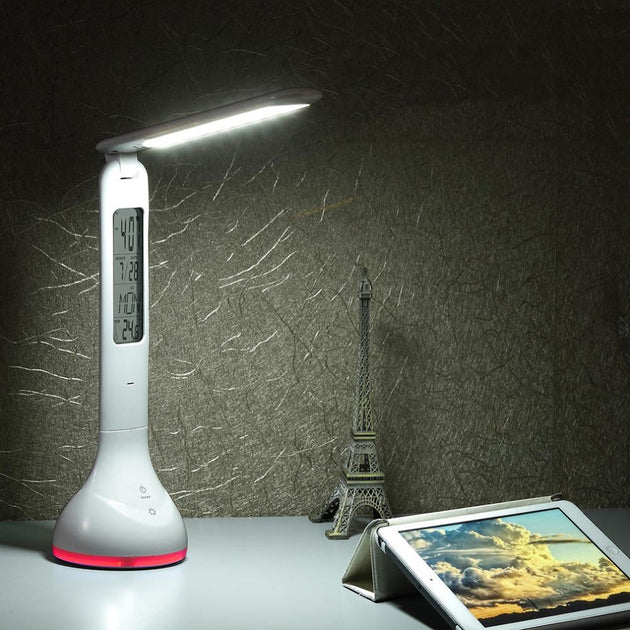 Rechargeable LED Desk Lamp & Organizer - Indigo-Temple