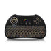 Wireless Keyboard & Mouse Combo with RGB Back Light - Indigo-Temple