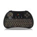 Wireless Keyboard & Mouse Combo with RGB Back Light - Indigo-Temple