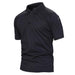 TACVASEN  Sleeve Pocket Tactical Polo - Indigo-Temple