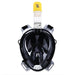 180° Full Face Diving Mask - Indigo-Temple