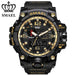 ZR - 660 SMAEL™ Jungle Edition Waterproof & Shockproof Tactical Watches - Indigo-Temple