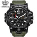 ZR - 660 SMAEL™ Jungle Edition Waterproof & Shockproof Tactical Watches - Indigo-Temple
