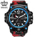 ZR - 660 SMAEL™ Jungle Edition Waterproof & Shockproof Tactical Watches - Indigo-Temple
