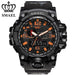 ZR - 660 SMAEL™ Jungle Edition Waterproof & Shockproof Tactical Watches - Indigo-Temple