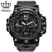 ZR - 660 SMAEL™ Jungle Edition Waterproof & Shockproof Tactical Watches - Indigo-Temple