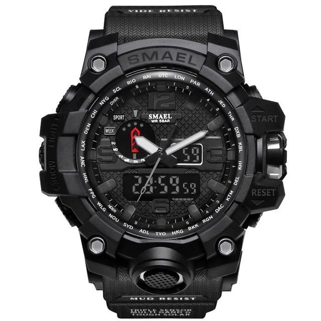 ZR - 660 SMAEL™ Jungle Edition Waterproof & Shockproof Tactical Watches - Indigo-Temple
