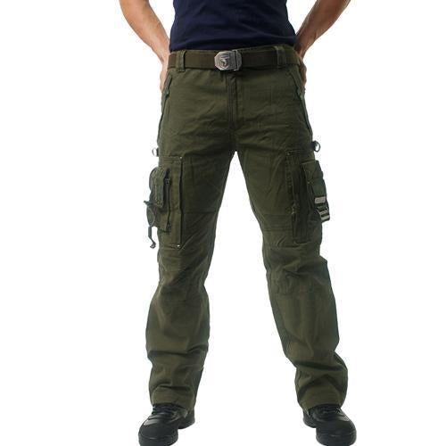 CARGOMASTER™ Tactical  Multi-Pockets Pants - Indigo-Temple