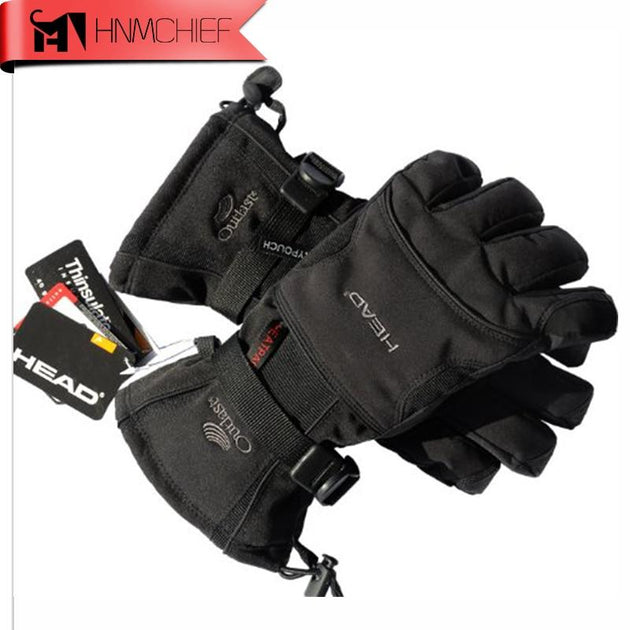 SnowRider™ Winter Sport & Motorcycle Gloves - Indigo-Temple