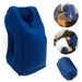 4-Mode Inflatable Travel Pillow - Indigo-Temple