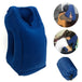 4-Mode Inflatable Travel Pillow - Indigo-Temple