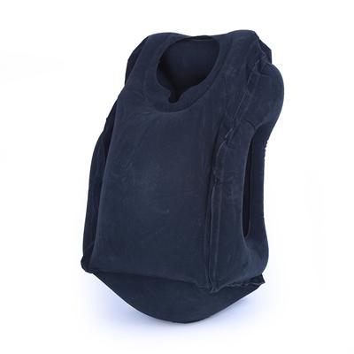 4-Mode Inflatable Travel Pillow - Indigo-Temple