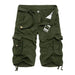 VP77 Camo Cargo Shorts - Indigo-Temple