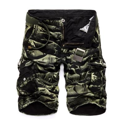 VP77 Camo Cargo Shorts - Indigo-Temple