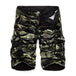 VP77 Camo Cargo Shorts - Indigo-Temple