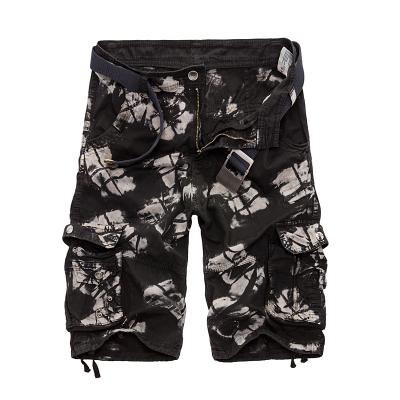 VP77 Camo Cargo Shorts - Indigo-Temple