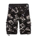 VP77 Camo Cargo Shorts - Indigo-Temple