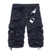 VP77 Camo Cargo Shorts - Indigo-Temple