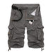 VP77 Camo Cargo Shorts - Indigo-Temple